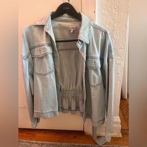 Denim Jacket that could be a belted top